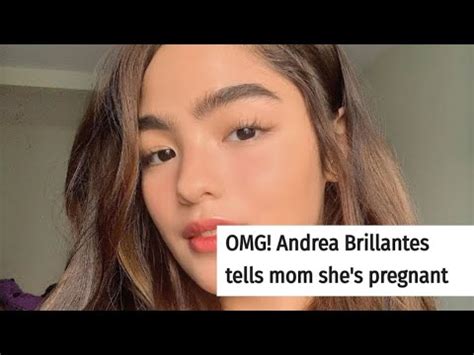 OMG! Andrea Brillantes tells mom she’s pregnant – Manila.